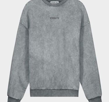 Grey worn out sweater