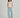 Light blue wash barrel jeans