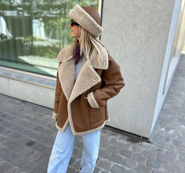Hanni cognac jacket