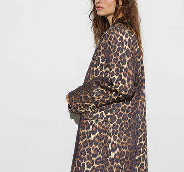 Leopard blazer