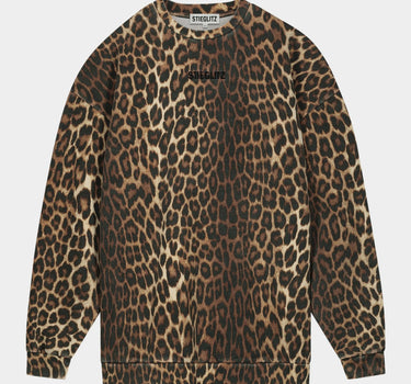 Leopard oversized sweater