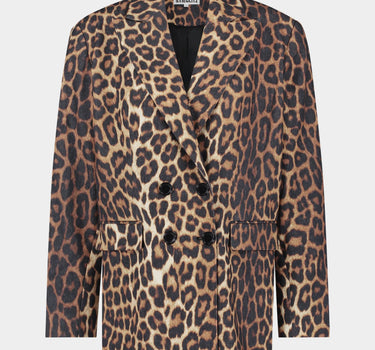 Leopard blazer