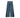 Wide leg contrasting denim
