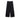 Wide leg pinstriped trousers