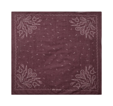 Burgundy scarf