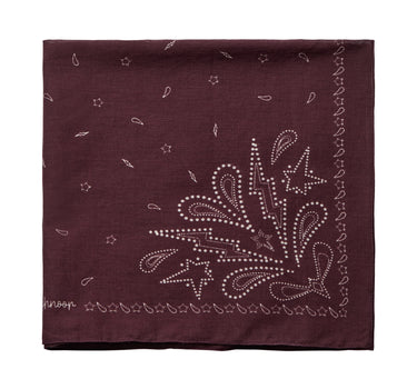 Burgundy scarf