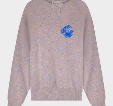 Melicia jumper purple melange