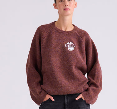 Melicia jumper brown melange