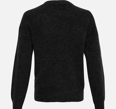 Black soft knit