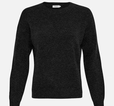 Black soft knit