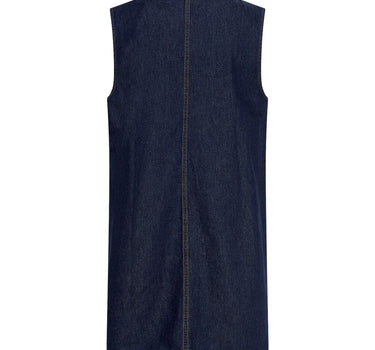 Dark blue washed dress