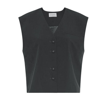 Dark grey waistcoat