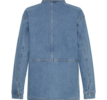 Longline denim jacket