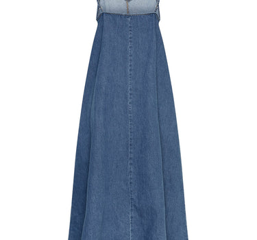Denim dress with spaghetti straps
